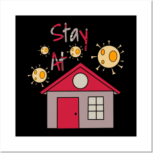 Stay At Home Posters and Art